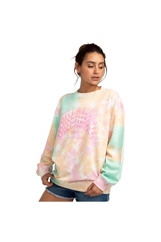 Billabong Ebjsf00113-bevw Archstack Crew Kadın Sweatshirt - 2