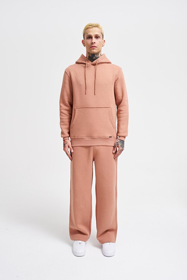 Erkek Regular Basıc Copper Hoodıe - 4