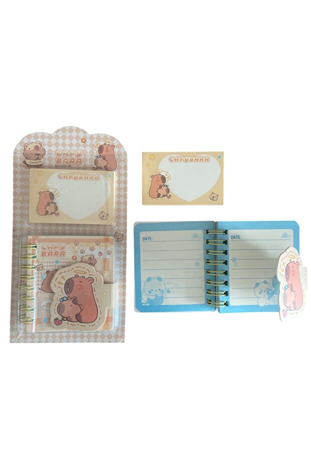 Capybara Capybara Notepad Postit Block Note Paper - 1