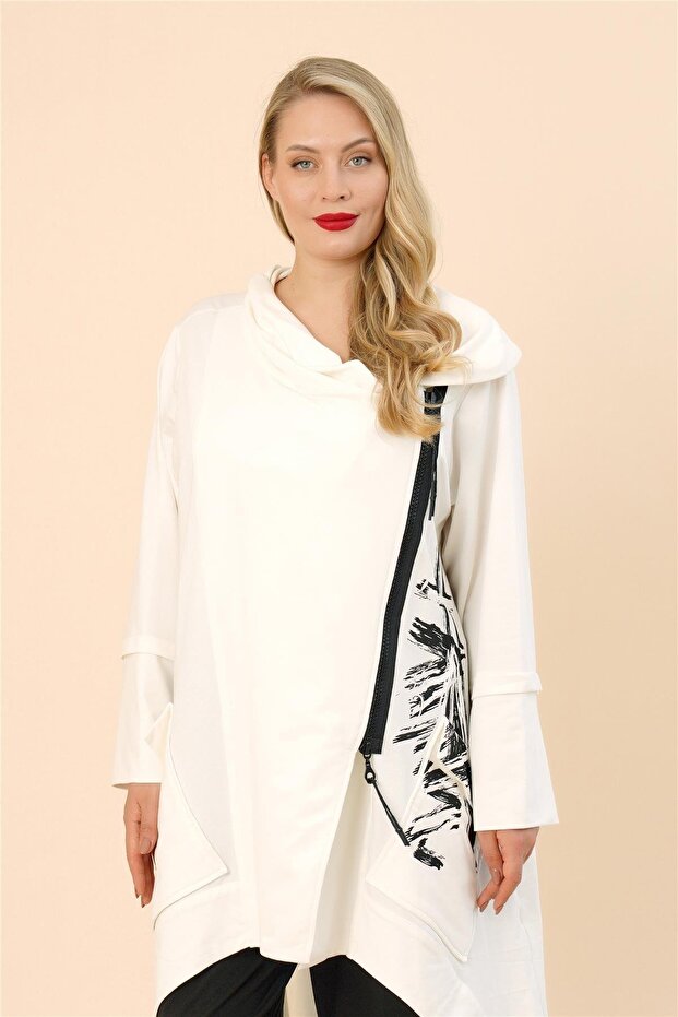 25084 CEKET EKRU - 1