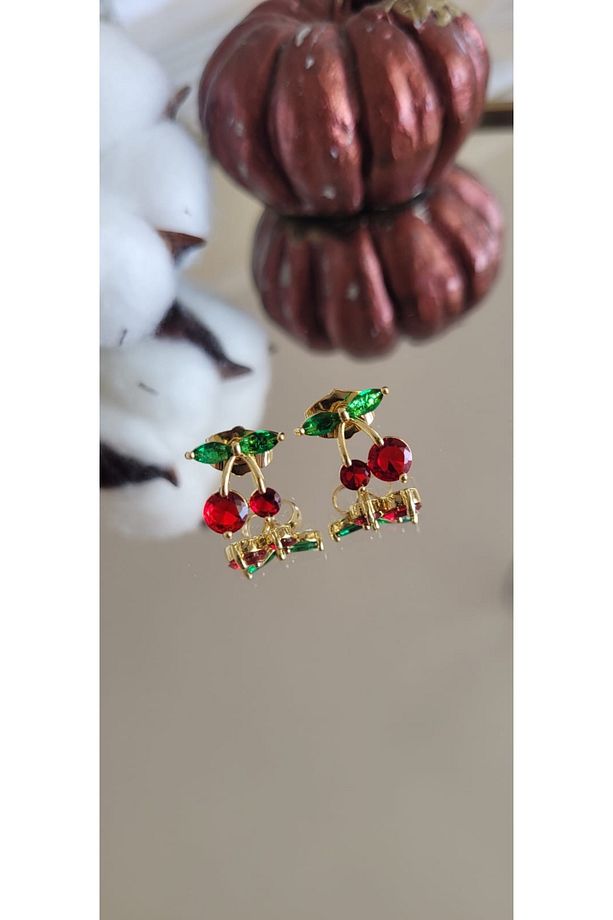 XUPİNG 14K MİNİ CHERRY KÜPE - 3