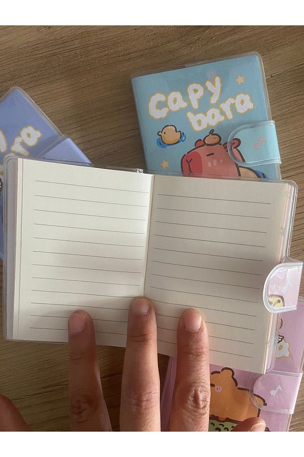 Capybara Kapibara Ördek Not Defteri Çırt Çırtlı Ciltli - 4