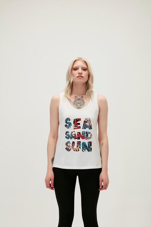 21.03.23.002-c04 Sea Sand Sun Women's Tank Top