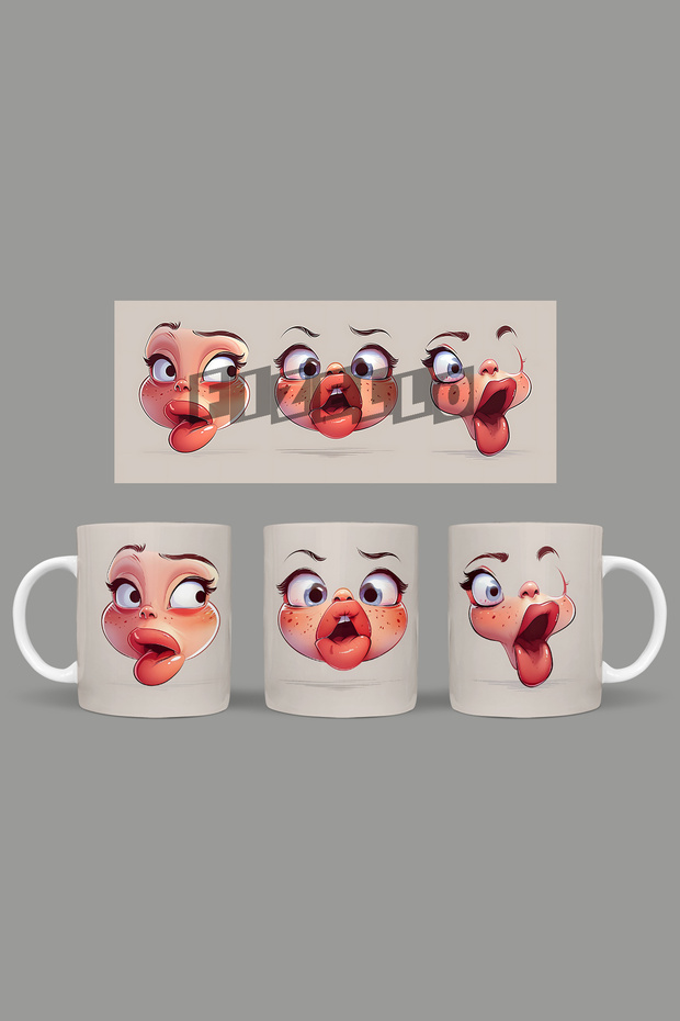 Funny Faces - Funny Faces Mug - 8