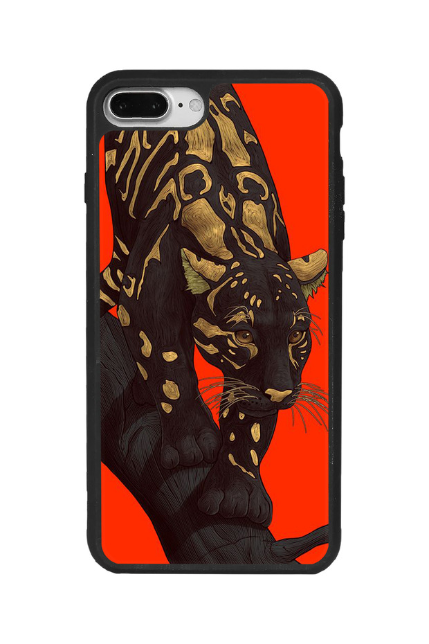 Matte Black Case Compatible with iPhone 7 Plus – Soft Silicone, Protective, Shock Absorbing Cover