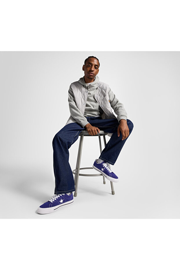 One Star Pro Unisex Mor Süet Sneaker - 1