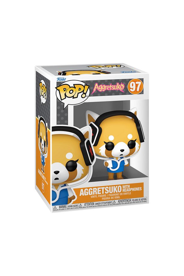AGGRETSUKO WITH HEADPHONES 97 FUNKO POP - 1