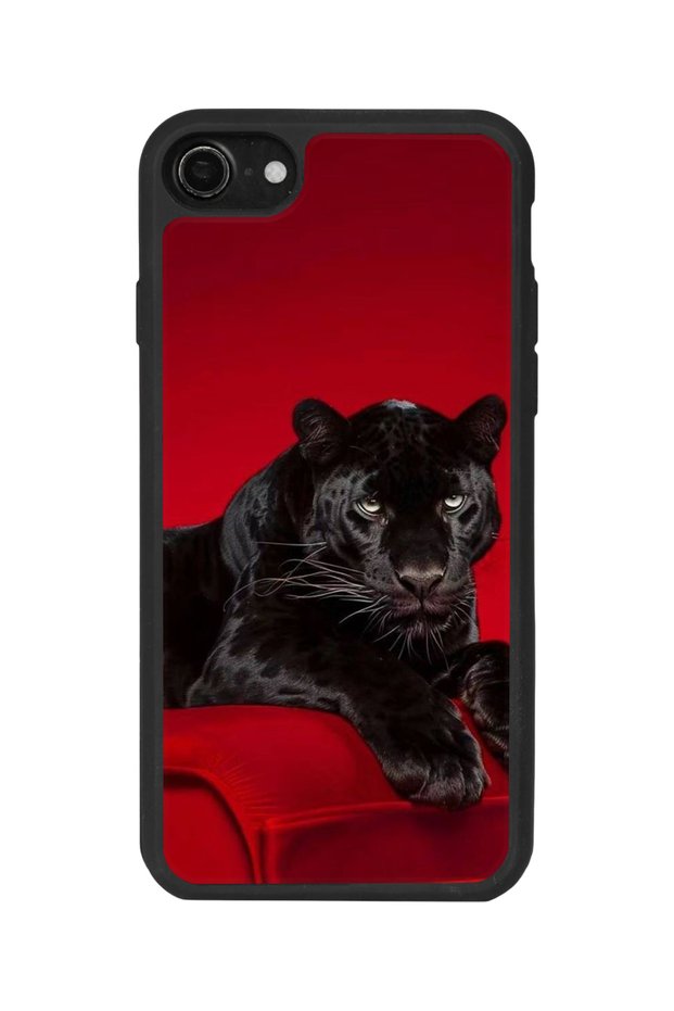 iPhone 7 Compatible Matte Black Case – Soft Silicone, Protective, Shock Absorbing Cover
