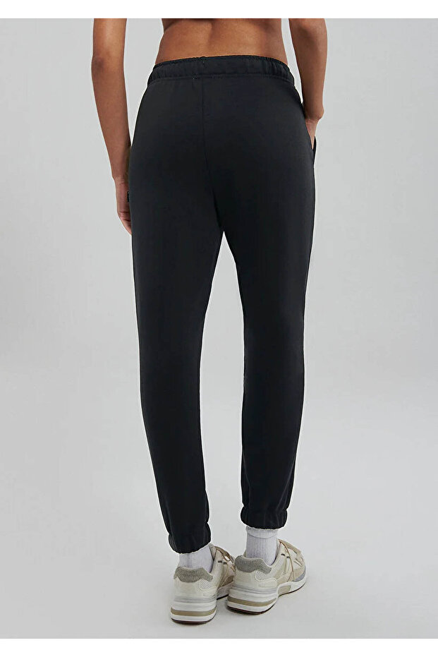 Basic Siyah Kadın Eşofman Altı M1600823-900 - 4