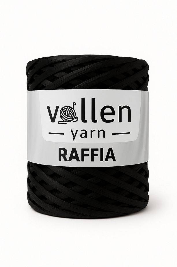 Premium 200gr Rafya Ip,rafya Kağıt Ip,rafya Ip,çanta Ipi,supla Ipi,raffia,siyah - 1