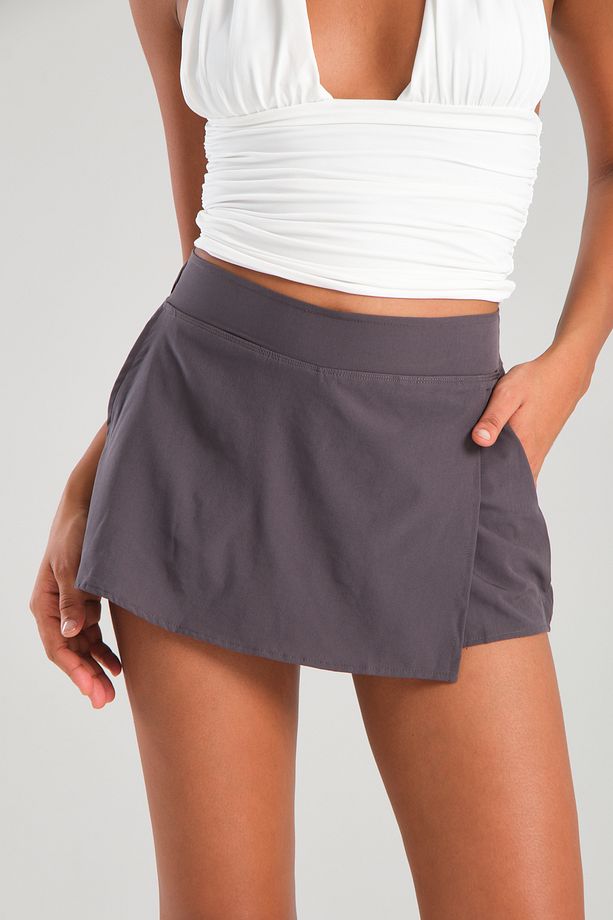Kadın Deniz Şortu / Plaj Şortu-Etek Şort / Mayo Şort / Swim shorts - 5