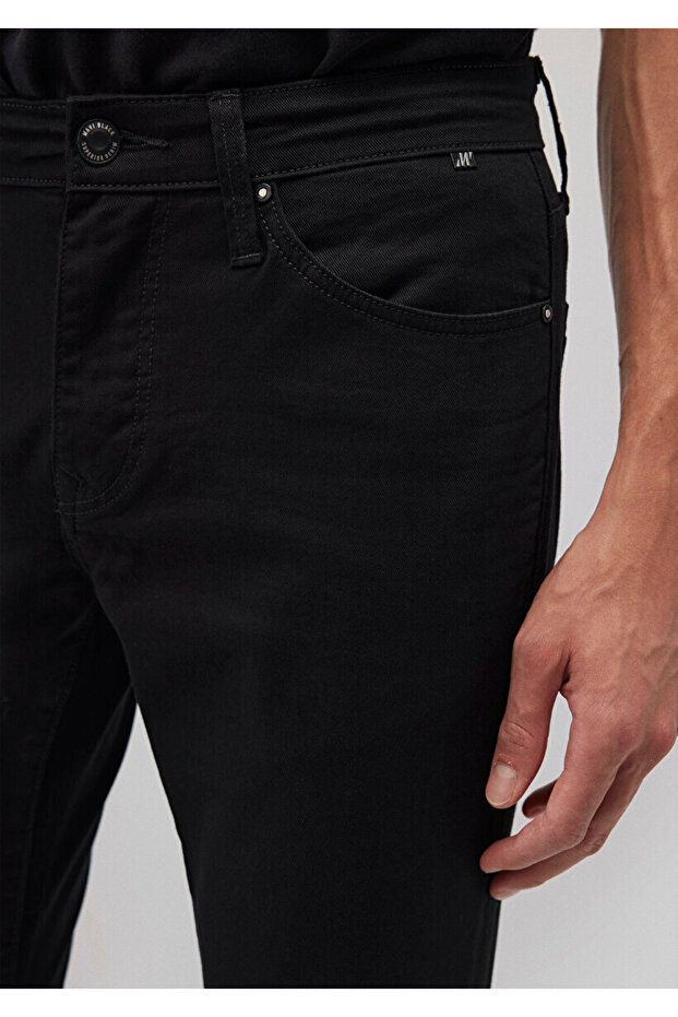 Erkek Siyah James Zift Siyah Pro Jean 0042431036-Std - 6