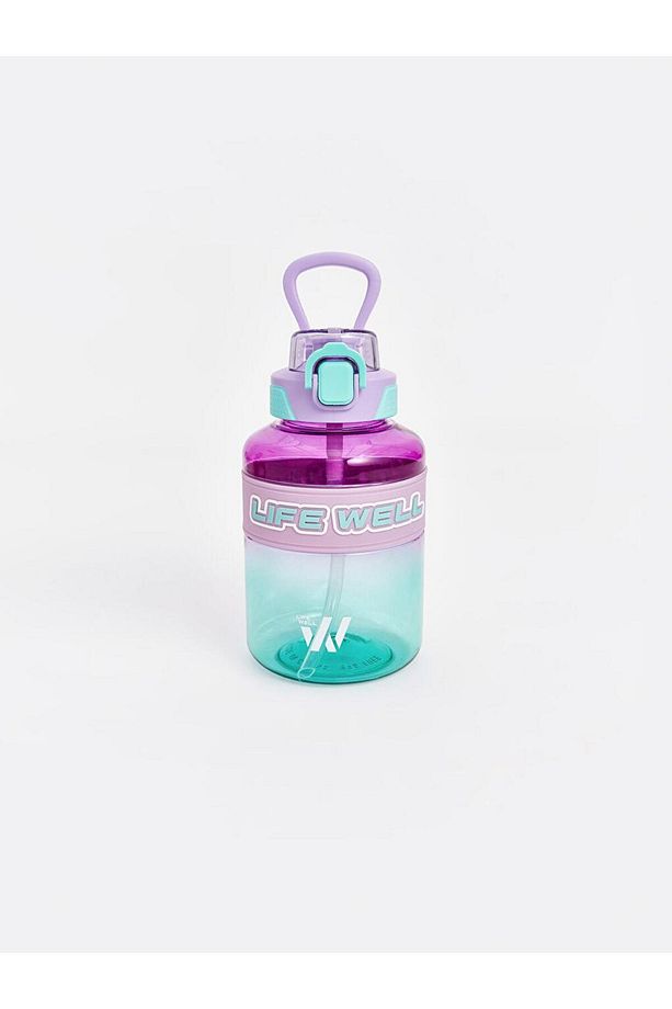 Karişik Baskılı Pipetli Suluk 1000 ml (S5) - 3