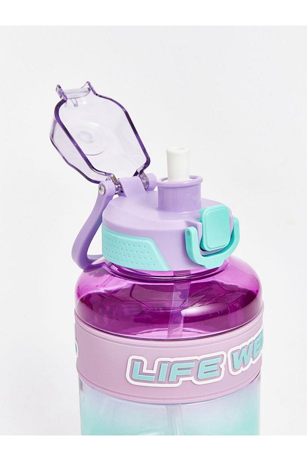 Karişik Baskılı Pipetli Suluk 1000 ml (S5) - 4