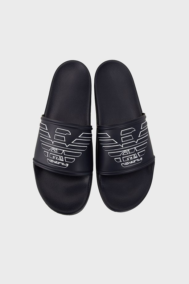 Logolu Tek Bantlı Terlik Unisex TERLİK XVPS11 XR273 K578 - 4