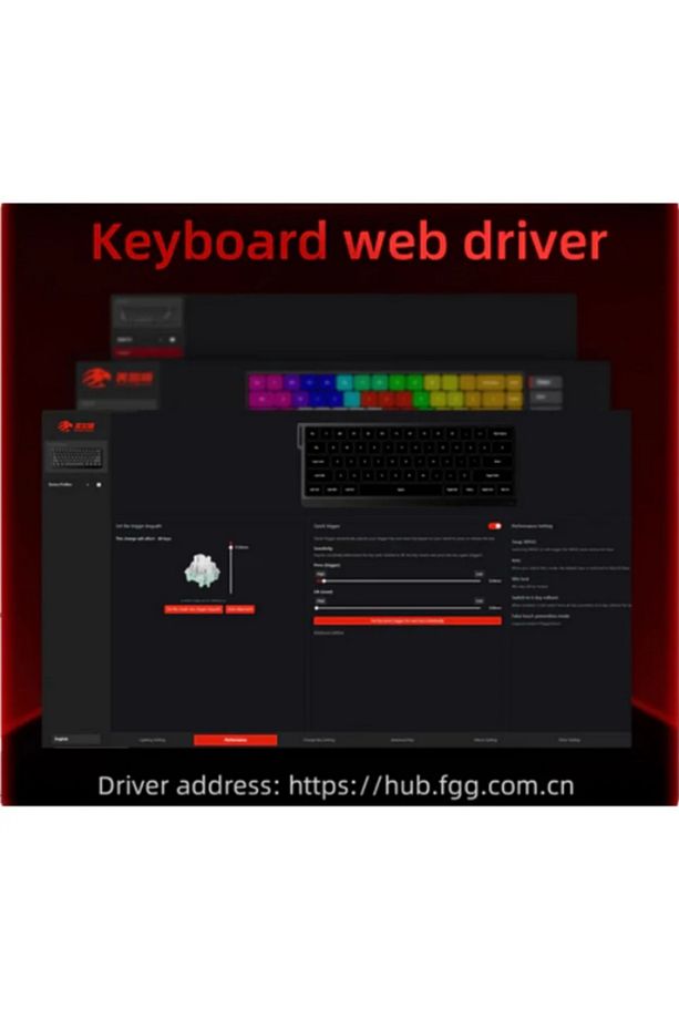 Mad68 He Full Rgb 8000 Hz Rapid Trigger Driverli Askılı Manyetik Switch Klavye - 3