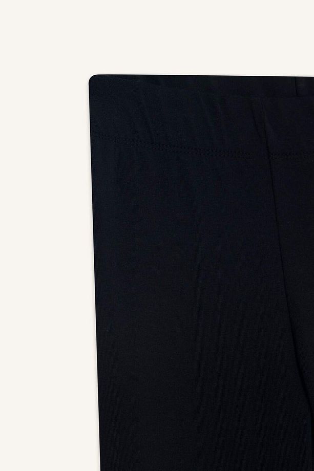 Kız Çocuk Basic Düz Uzun Siyah Tayt B5654a825sm - 2