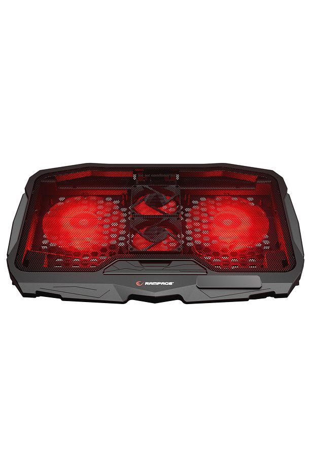 Ad-rx34 X-frame Siyah 4 Adet Fanlı "9-17" Inç Notebook Soğutucu Stand - 3