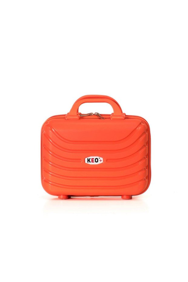 Orange Pp Silicone Makeup Bag