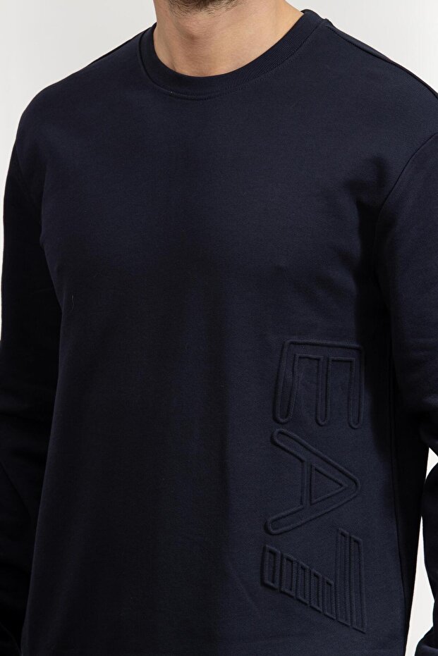 Erkek Bisiklet Yaka Sweatshirt - 8