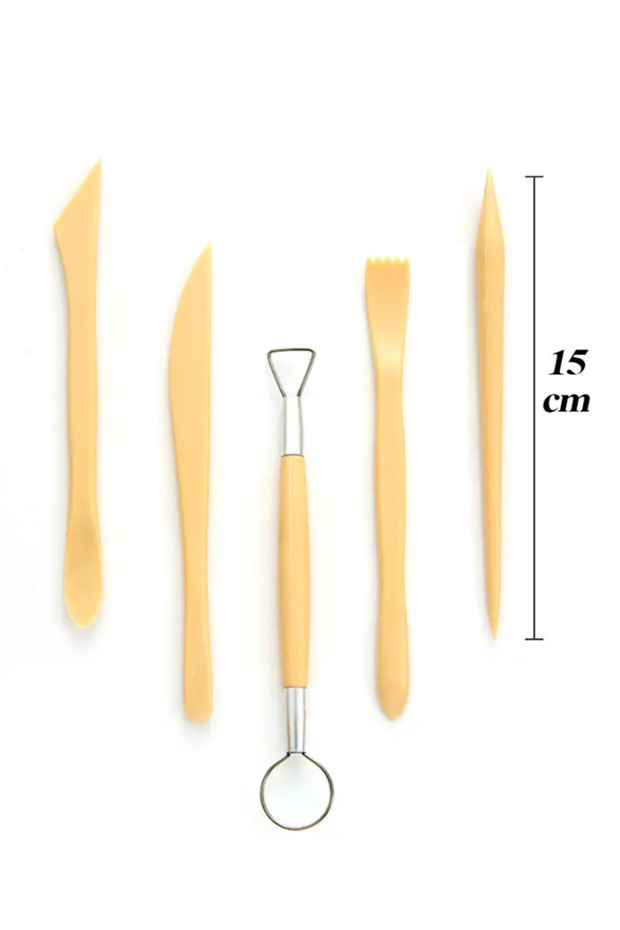 Plastik Ebeşuar Seti - 5 Parça - 15cm - 1