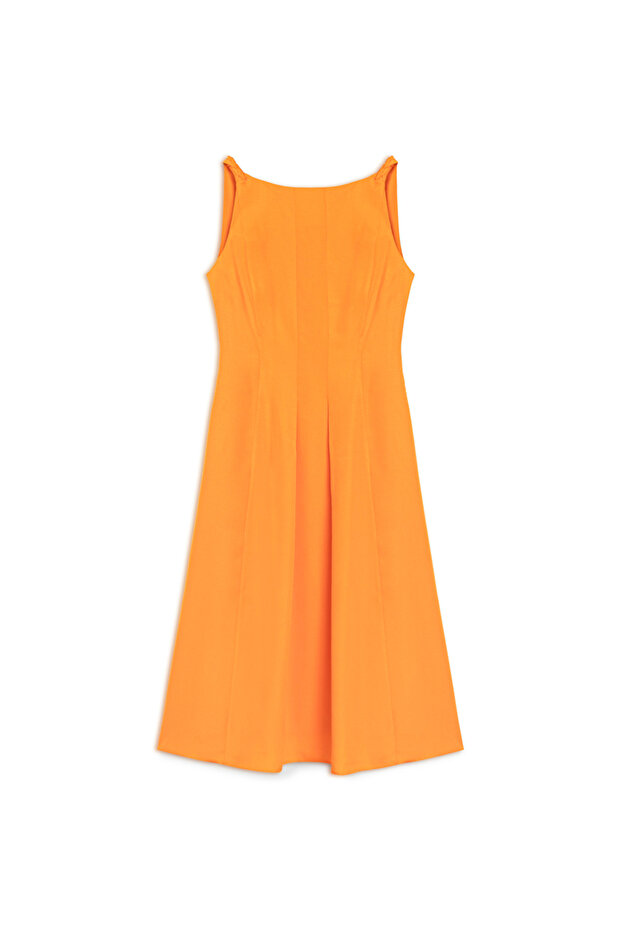 Kare yaka elbise - 3