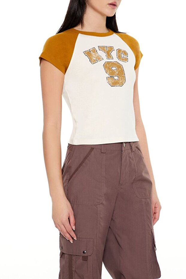 NYC Baskılı Tişört - 1