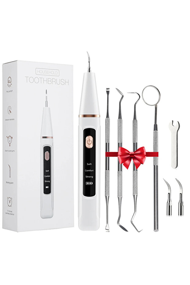 with kit Dental Scaler For Teeth Tartar Remover Electric Teeth Cleaner Tooth Calculus Plaque Remover