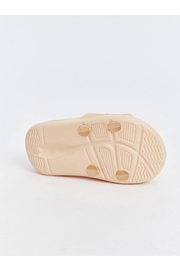 LCW STEPS Pembe Baskılı Kız Bebek Sandalet - 4