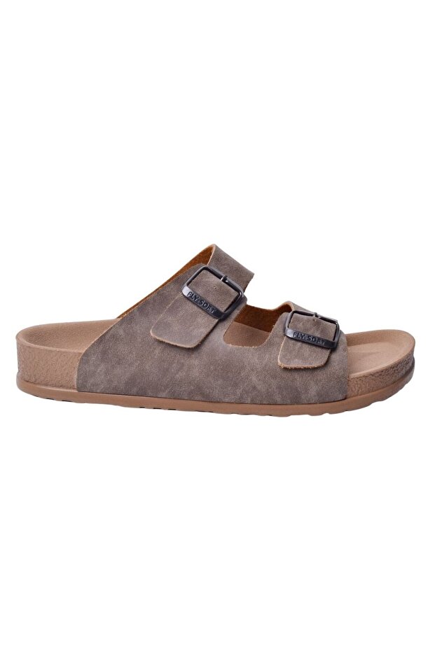 Mink Buckle Comfortable Orthopedic Beach Seaside Pool Balcony Large Size Men's Slippers
