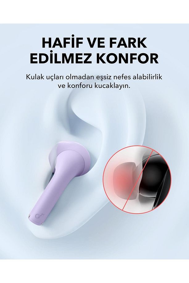 Soundcore K20i Kulaklık Mor-A3994 - 2