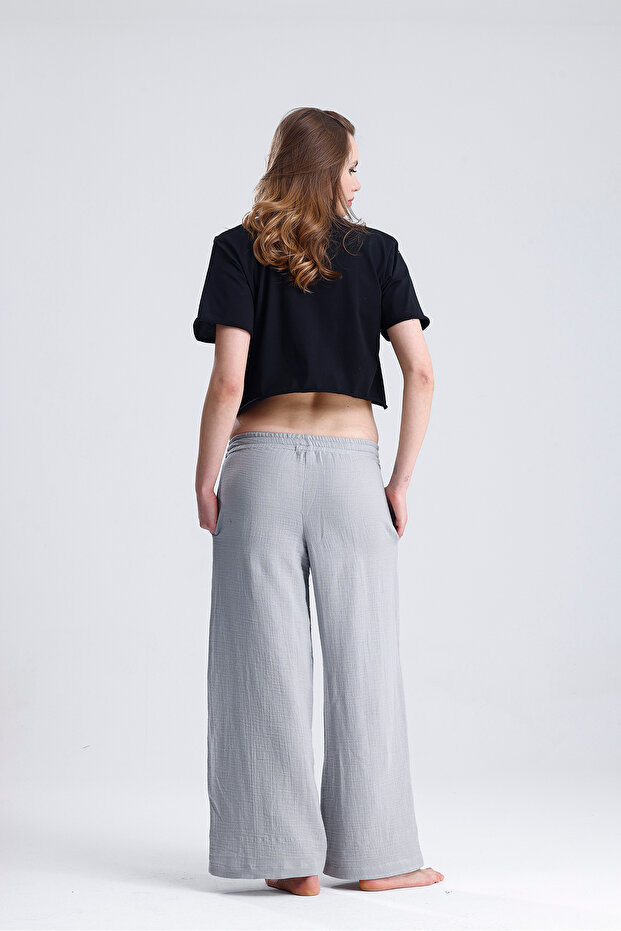 Kadın Müslin Pantolon - 4