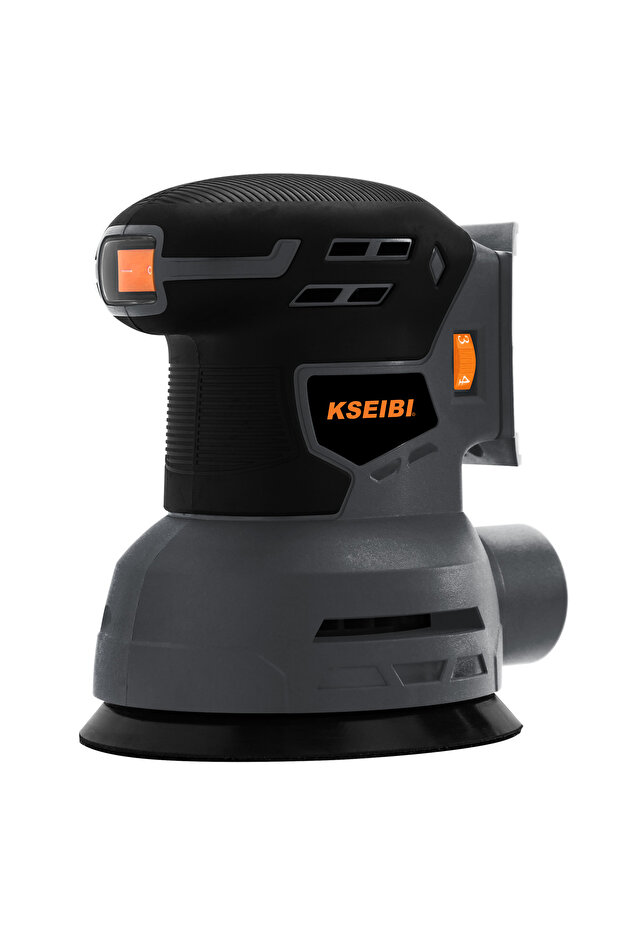 Cordless Random Orbit Sander, 12000RPM - Ideal for Removing Materials on Metal, Wood, Plastic.