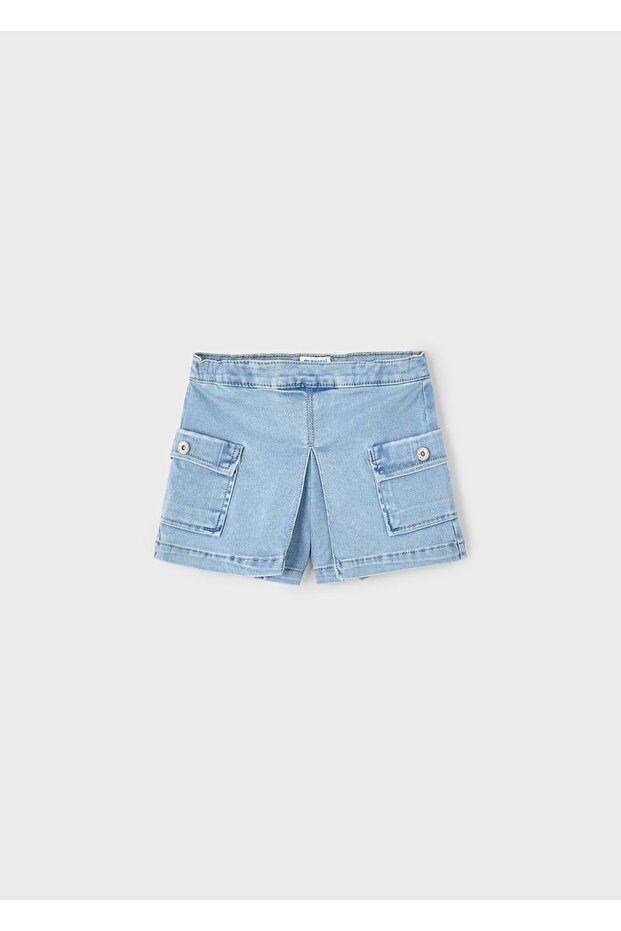 Girl's Denim Shorts Blue
