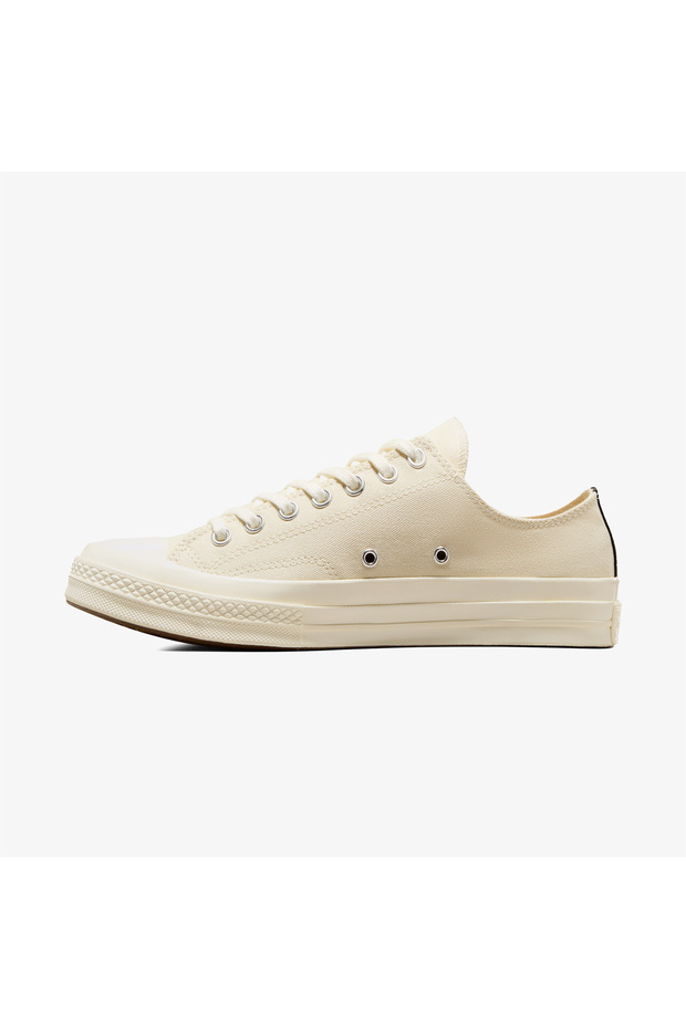 Classic Unisex Krem Sneaker - 3