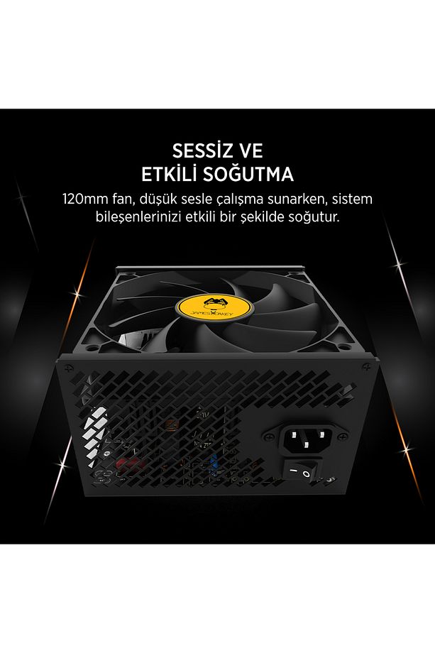 Jdp850 Apfc 12cm 850w Bronze 80 Atx 3.1 Pcı-e 5.1 Power Supply - 6