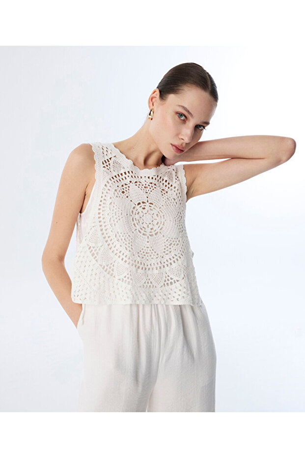 ÇİFT PARÇA KROŞE MIX TULUM - 2