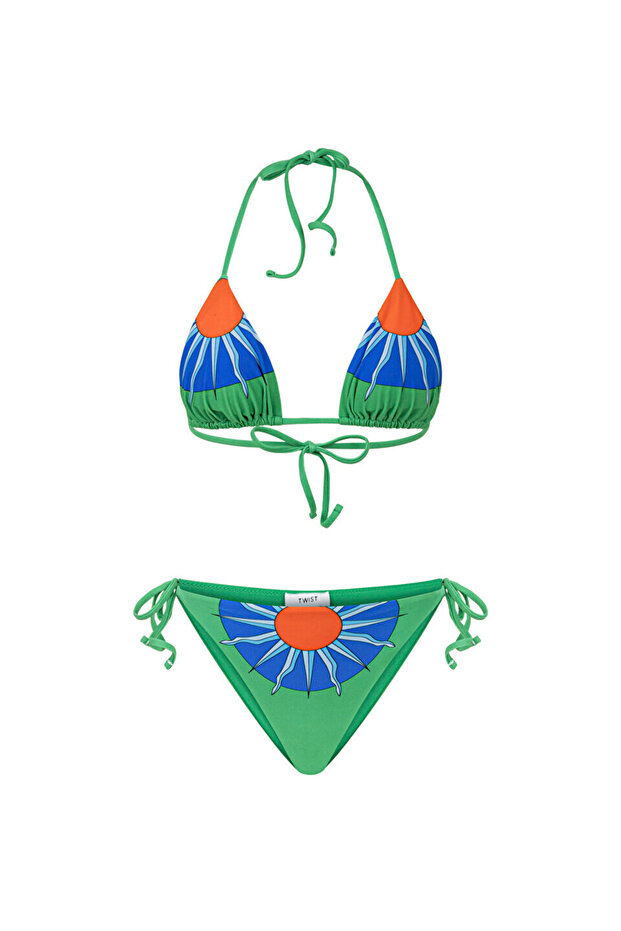 DESENLİ BİKİNİ SETİ - 3