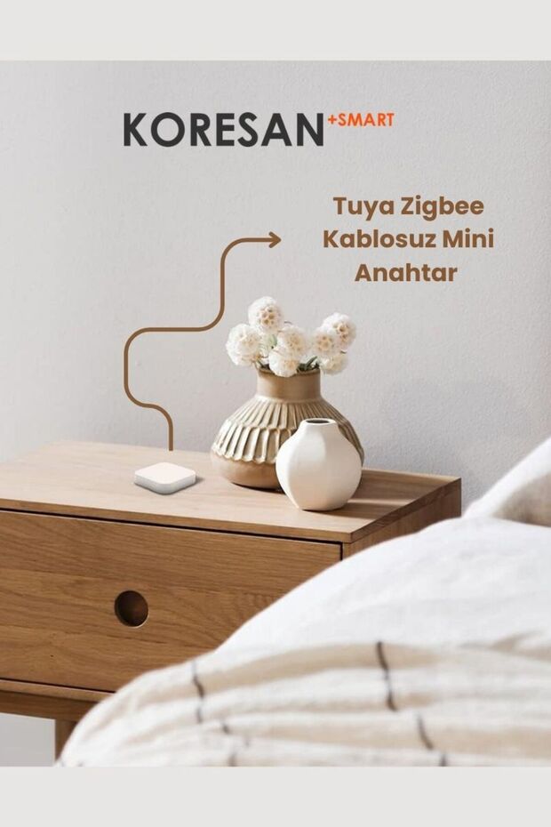 Tuya Zigbee Kablosuz Anahtar Switch - 6