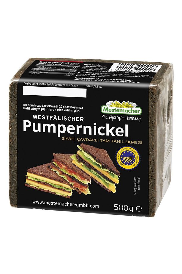 Pumpernickel Alman Ekmeği 500 gr - 1
