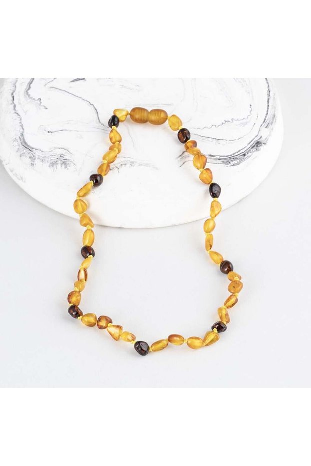 Colorful Original Children's Amber Necklace