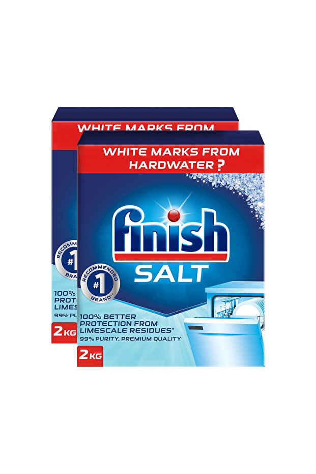 Dishwasher Salt, 2kg X 2