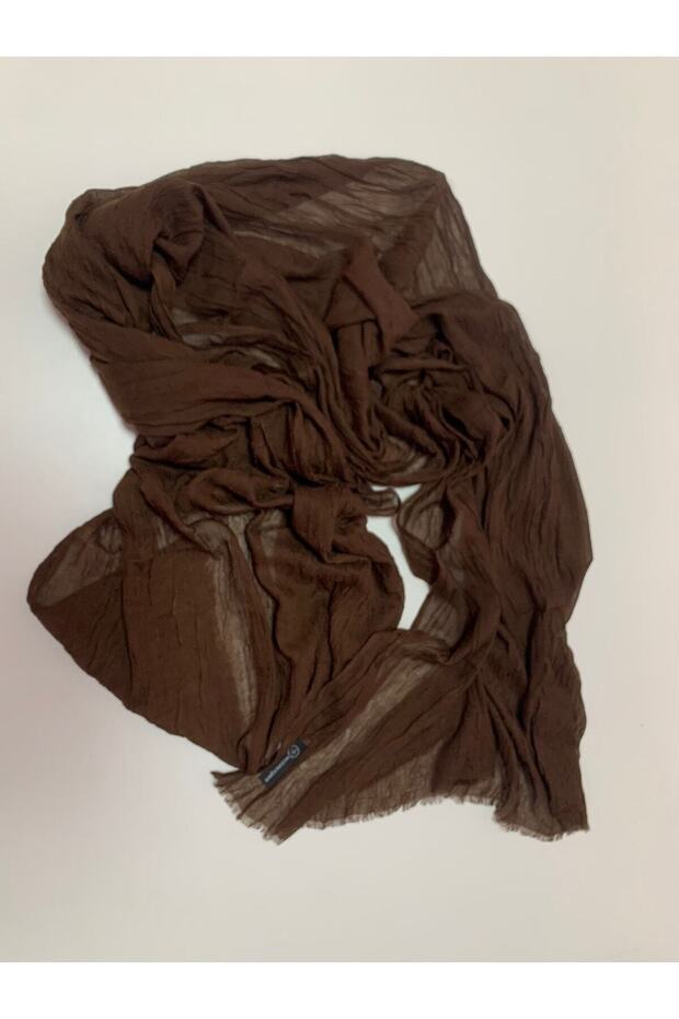 bambu şal acıkahve - 5