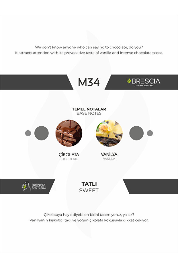 M34 Chocolate Edp 50ml - 2