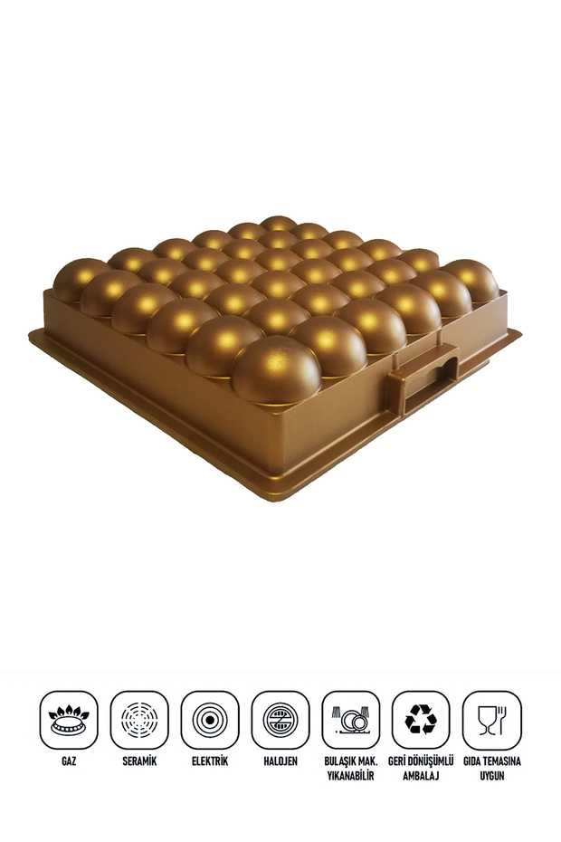 Atom Yumurta Model Döküm Kek Kalıbı - 3