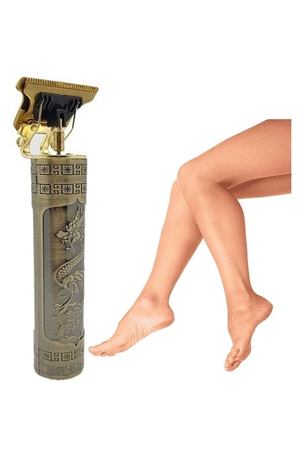 Premium Profesyonel Vintage Saç Sakal Ense Tüm Vücut Tüyü Lazer Epilasyon Öncesi Tıraş Makinesi - 3