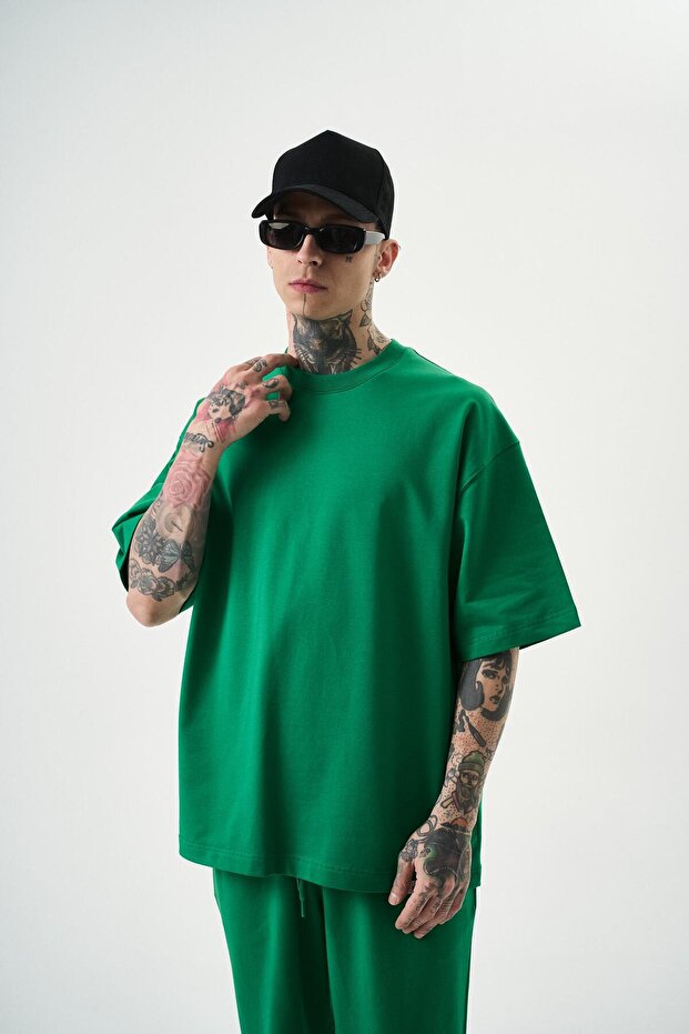 تي شيرت رجالي أساسي بينيتون - 1