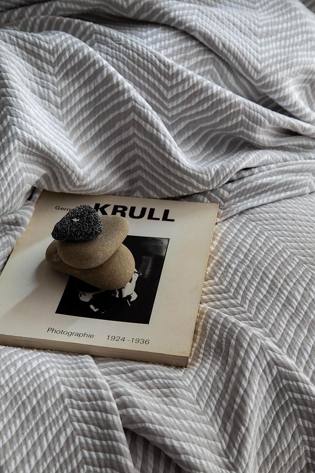 ÇİFT KİŞİLİK YATAK ÖRTÜSÜ SET MARTY GRİ - YATAK ORTUSU - 4