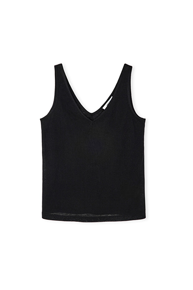 V yaka basic tişört - 3