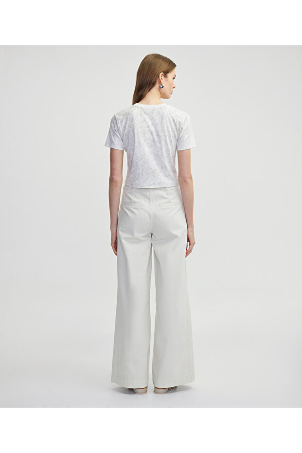 Monogram aksesuarlı tişört - 6